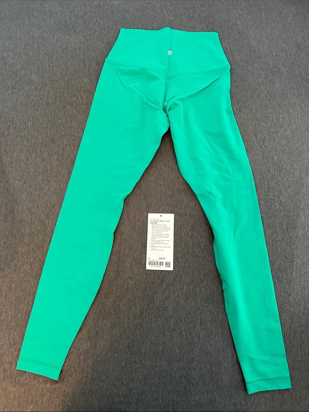 Lululemon Align “28 Green Leggings HR